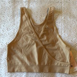 Maternity Nursing Bra in A Soft Nude Fabric